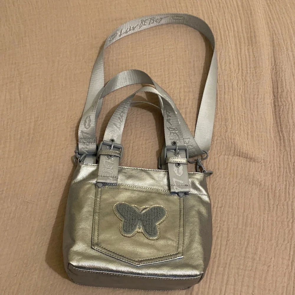 LUV BETSEY BY BETSEY JOHNSON SUPER CUTE METALIC BAG